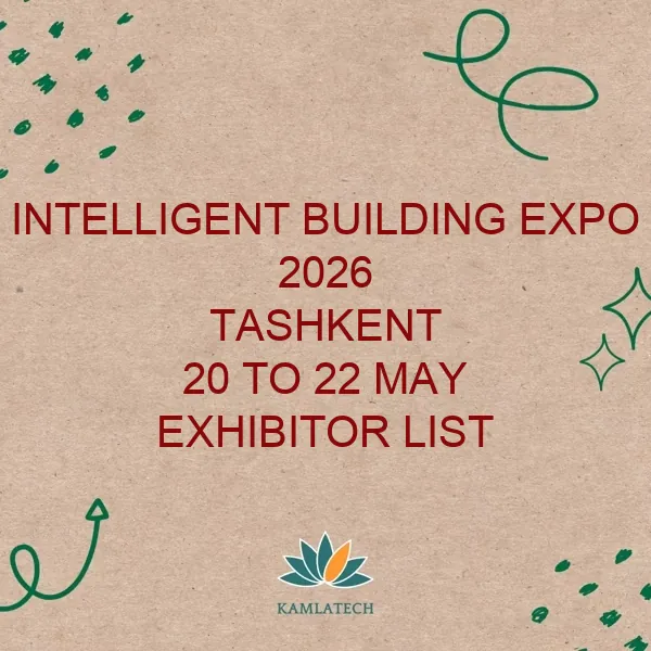 Intelligent Building Expo Tashkent 2026 Exhibitor List (81 Exhibitors)